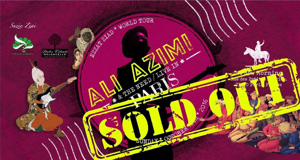 Ali Azimi à Paris