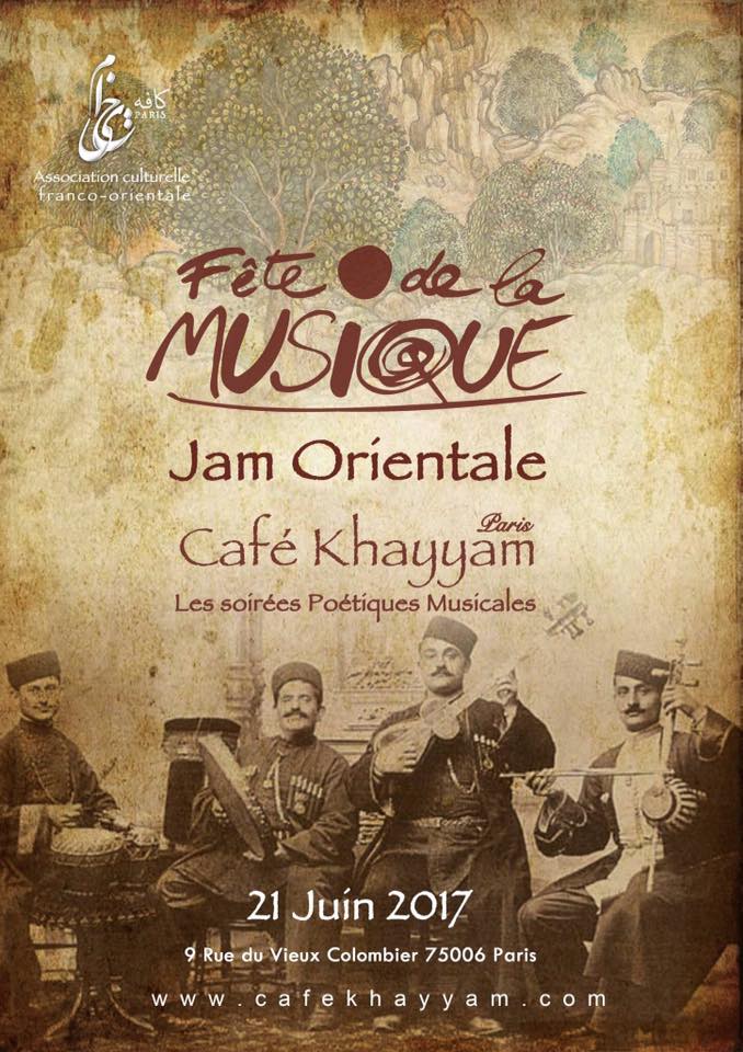 Fête de la musique, jam orientale