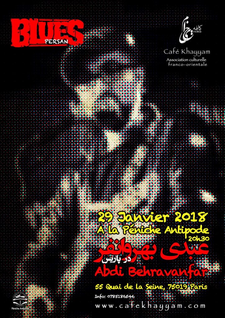 Abdi Behravanfar en concert à Paris